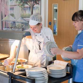 Owlett Hall Care Home in Bradford kitchen staff