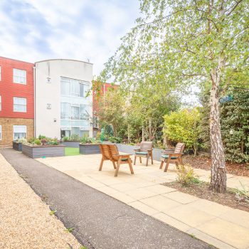 The Fountains Care Home Rear Garden