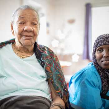 Carer & Resident at Green Acres care home in Leeds