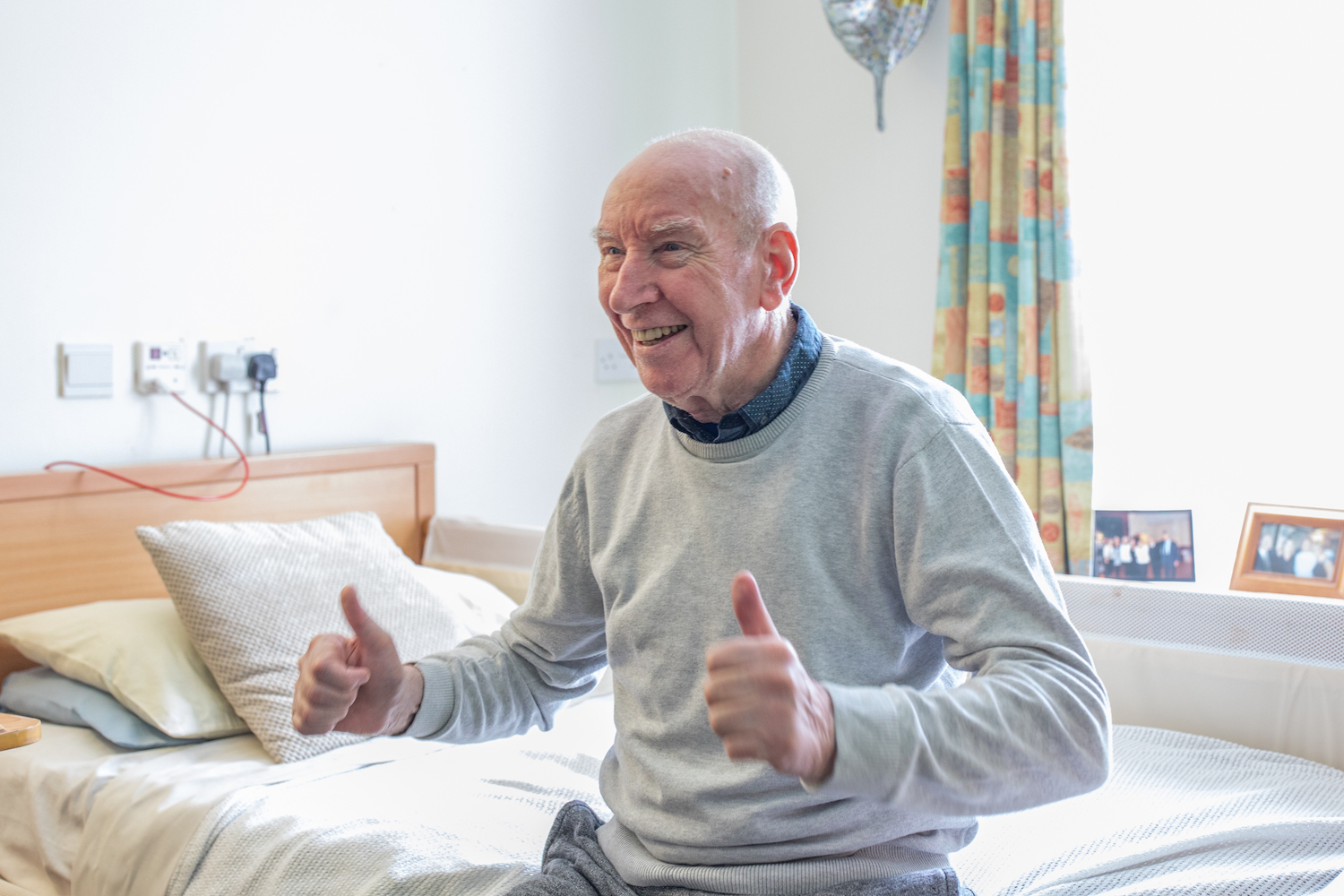 resident at Moorland Gardens Care Home, Luton