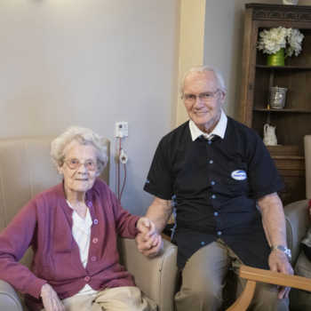 residents of Willow Park care home in Pontefract, Wakefield