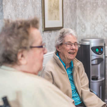 residents at Sycamore Park care home in Huddersfield, Kirklees
