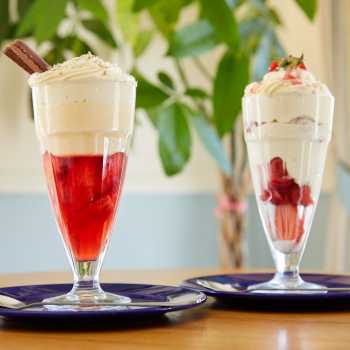 Delicious sundae desserts for residents
